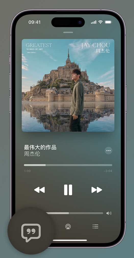 博望iphone维修分享如何在iPhone上使用Apple Music全新唱歌功能 