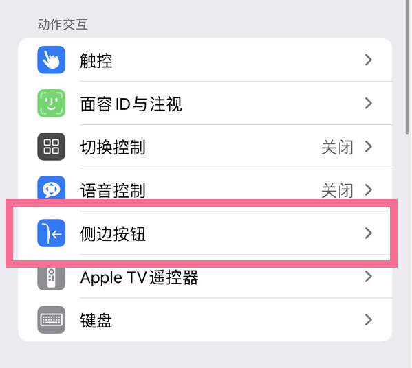 博望苹果14维修店分享iPhone14 Plus侧键双击下载功能关闭方法 