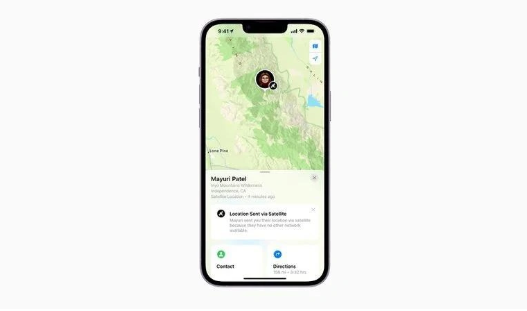 博望苹果14维修分享iPhone14系列中 FindMy功能通过卫星分享位置方法教程 