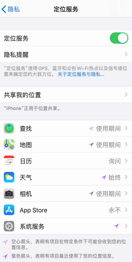 博望苹果手机维修分享iPhone 状态栏中时间显示为蓝色图标是什么情况 